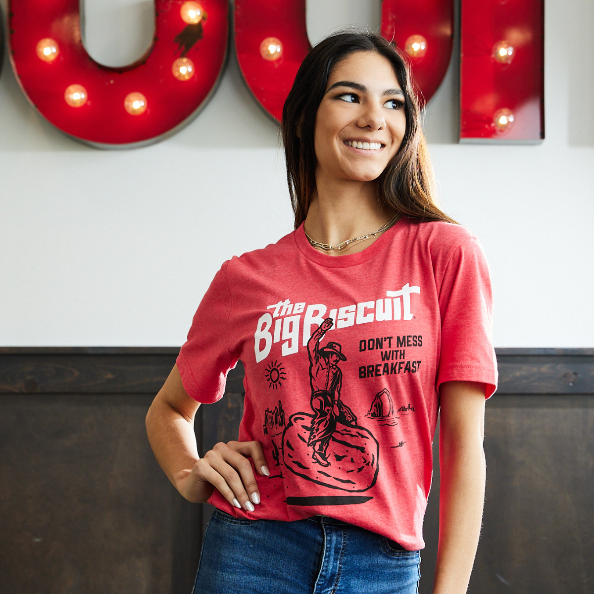 Merch page - cowyboy page red