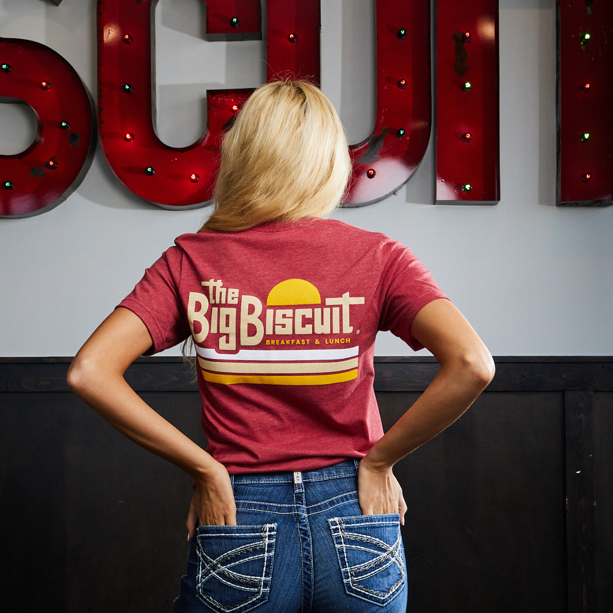 Merch page - red coffee t